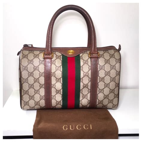 gucci purse back in the 90s|old style vintage Gucci bag.